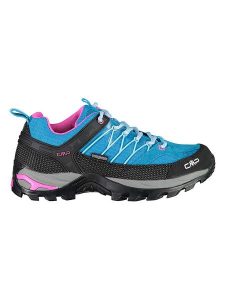 CMP Buty trekkingowe "Rigel" w kolorze niebiesko-czarnym rozmiar: 38. Niebieskie buty trekkingowe CMP, z materiału, bez zapięcia. Za 277,80 zł.