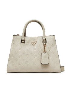 Guess Torebka Dessa HWPG93 49070 Écru. Torebki klasyczne Guess, z aplikacjami, ze skóry, bez dodatków. Za 499,99 zł.