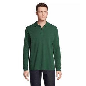 Koszulka polo z długim rękawem Sol's Planet. Zielone bluzki SOL'S, s, bez wzorów, bez kołnierzyka, bez ramiączek. Za 139,00 zł.