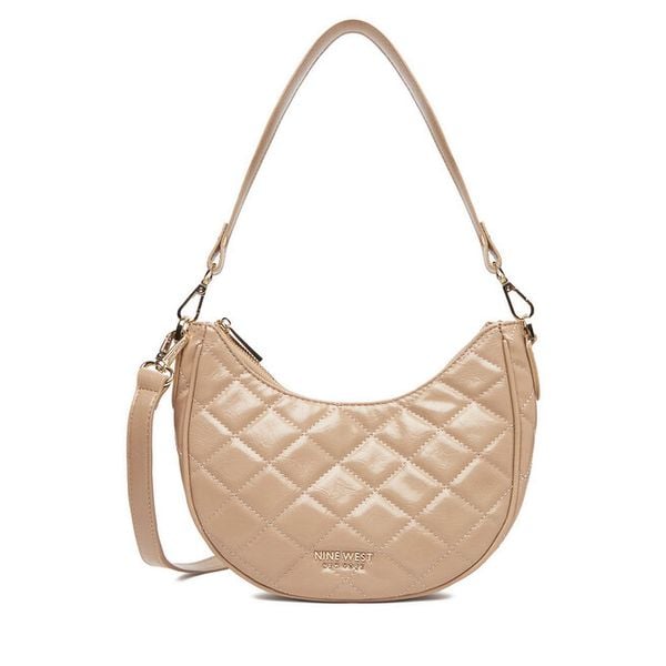 Torebka Nine West. Brązowe torebki klasyczne Nine West, bez wzorów, bez dodatków. Za 179,99 zł.