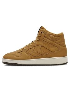 Hummel Sneakersy "St. Power Play" w kolorze jasnobrązowym rozmiar: 39. Brązowe trampki Hummel, bez wzorów, za kostkę, bez zapięcia. Za 149,31 zł.