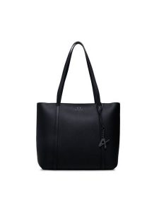 Armani Exchange Torebka 942930 CC726 28621 Czarny. Czarne shopper bag Armani Exchange, bez wzorów, ze skóry, bez dodatków. Za 449,99 zł.