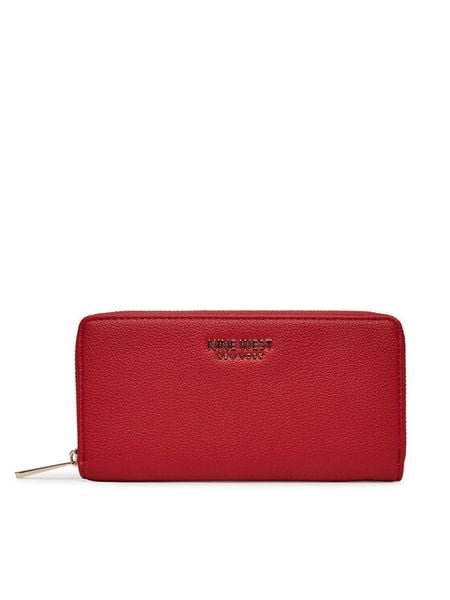 Nine West Portfel CEO-NW-W1-002-AW26 Czerwony. Czerwone portfele Nine West, bez wzorów. Za 79,99 zł.
