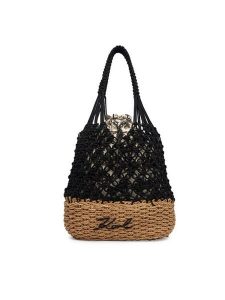 KARL LAGERFELD Torebka B2W46071 Czarny. Czarne torebki klasyczne KARL LAGERFELD, bez wzorów, z materiału, bez dodatków. Za 649,99 zł.