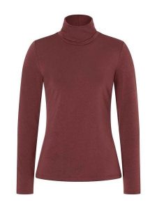 More & More Koszulka w kolorze bordowym rozmiar: 42. Czerwone bluzki More & More, bez wzorów, bez kołnierzyka, bez ramiączek. Za 104,89 zł.