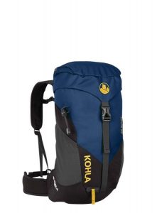 Plecak z siatką dystansową Kohla Active 22L - navy peony/lemon curry/caviar. Niebieskie plecaki KOHLA. Za 345,39 zł.