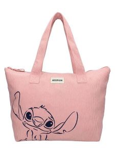Lilo & Stitch Shopper bag "Stitch Obsessed" w kolorze jasnoróżowym - 48 x 32 x 14 cm rozmiar: onesize. Różowe shopper bag Lilo & Stitch, bez wzorów, z materiału, bez dodatków. Za 47,99 zł.