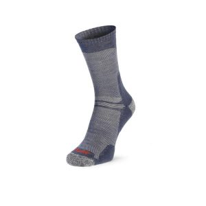 Skarpety w góry Bridgedale Hike Ultra Lt T2 Merino P Crew. Czarne skarpetki Bridgedale, bez wzorów, z elastanu. Za 81,99 zł.