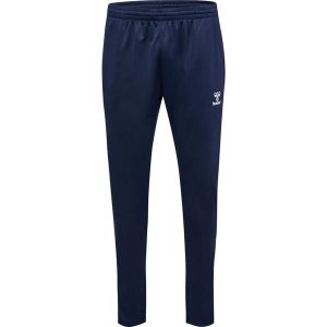 Spodnie do biegania Hummel Essential. Niebieskie spodnie dresowe Hummel, bez wzorów, z dresówki. Za 152,50 zł.