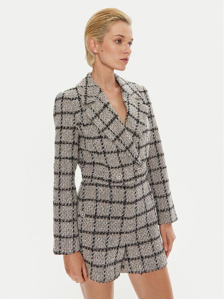 Bruuns Bazaar Marynarka Nanyas BBW4175 Szary Loose Fit. Szare marynarki i żakiety Bruuns Bazaar, bez wzorów, z syntetyku. Za 589,99 zł.