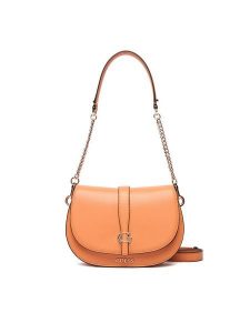 Guess Torebka Carrie HWVG98 96200 Pomarańczowy. Brązowe torebki klasyczne Guess, z aplikacjami, ze skóry, bez dodatków. Za 589,99 zł.