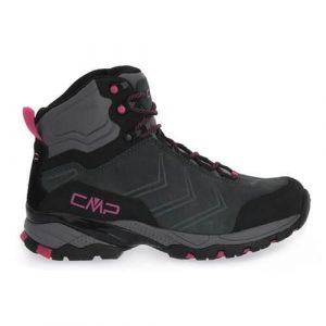 Buty trekkingowe damskie CMP F680 Melnick Mid Trekking. Czarne buty trekkingowe CMP, z materiału, za kostkę, bez zapięcia. W wyprzedaży za 399,99 zł.