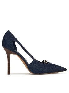 Aldo Szpilki Herbey 14403561 Granatowy. Niebieskie szpilki ALDO, bez wzorów, z materiału, bez obcasa. Za 339,99 zł.