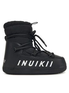 Inuikii Śniegowce Mountain 1002.003.0161 Czarny. Czarne buty zimowe Inuikii, z materiału, bez obcasa, bez zapięcia. Za 929,99 zł.