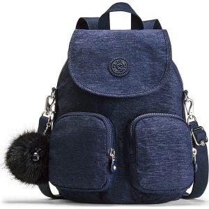 Plecak "Firefly Up" w kolorze granatowym - 22 x 31 x 14 cm. Plecaki marki Kipling. W wyprzedaży za 150,95 zł.