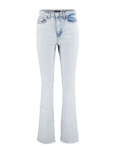 Trendyol Dżinsy - Skinny fit - w kolorze błękitnym rozmiar: 42. Niebieskie jeansy Trendyol, bez wzorów, z bawełny. Za 114,17 zł.