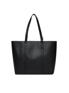 DeeZee Torebka H230597 Czarny. Czarne shopper bag DeeZee, bez wzorów, z materiału, bez dodatków. Za 149,99 zł.