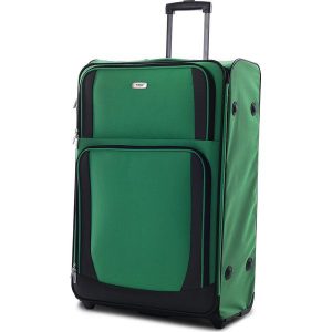 Duża Materiałowa Walizka TITAN - Merik 196410/02-85 L Kelly Green. Zielone walizki marki Titan, z materiału. W wyprzedaży za 209,00 zł.