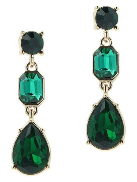 Otazu Pozłacane kolczyki-wkrętki z kryształami rozmiar: onesize. Żółte kolczyki Otazu, z kryształem, pozłacane. Za 211,81 zł.