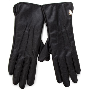 Rękawiczki Damskie TRUSSARDI JEANS - Gloves 58Z00073 K299. Czarne rękawiczki marki Trussardi Jeans, z jeansu. Za 189,00 zł.