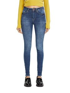 Edc by esprit Dżinsy - Skinny fit - w kolorze niebieskim rozmiar: W27/W32. Niebieskie jeansy Edc by esprit, bez wzorów. Za 96,60 zł.