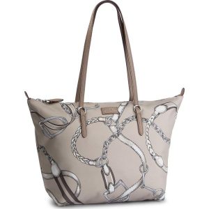 Torebka LAUREN RALPH LAUREN - Chadwick 431743172003 Alpaca Sig Belting Print. Shopper bag marki Lauren Ralph Lauren. Za 569,00 zł.