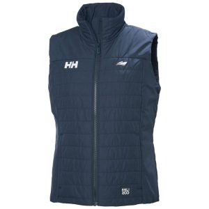 Damska kurtka puchowa Helly Hansen Creinsulator 2.0. Niebieskie kurtki Helly Hansen, bez wzorów, z puchu, bez kaptura. Za 595,75 zł.