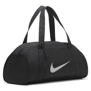 Torba sportowa unisex Nike Gym Club. Czarne torby podróżne i sportowe Nike, bez wzorów, z materiału. Za 182,95 zł.