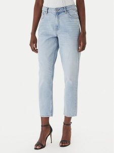 Fracomina Jeansy FP26SVD005D47103 Błękitny Straight Leg. Niebieskie jeansy Fracomina, bez wzorów, z bawełny. Za 449,99 zł.