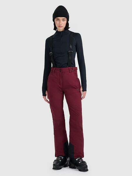 4F Spodnie narciarskie w kolorze czerwonym rozmiar: M. Czerwone spodnie dresowe 4f, m, bez wzorów. Za 204,96 zł.