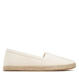 Espadryle DeeZee. Brązowe espadryle DeeZee, bez wzorów, bez obcasa. Za 79,99 zł.