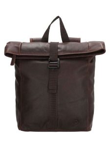 HIDE & STITCHES Skórzany plecak "Japura" w kolorze ciemnobrązowym - 24 x 33 x 10 cm rozmiar: onesize. Brązowe plecaki HIDE & STITCHES. Za 301,64 zł.