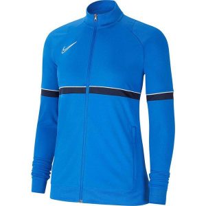 Bluza sportowa damska Nike Dri-FIT Academy 21. Czerwone bluzy Nike, bez wzorów, bez kaptura. Za 114,99 zł.