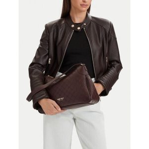 Torebka Nine West. Brązowe torebki klasyczne Nine West, bez wzorów, bez dodatków. Za 249,99 zł.