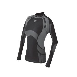 Koszulka narciarska damska Sesto Senso Thermo Active Grigio Woman termoaktywna. Czarne koszule nocne SESTO SENSO, bez wzorów, z materiału, bez ramiączek. Za 119,00 zł.
