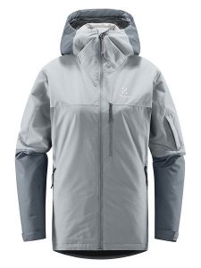 Haglöfs Kurtka narciarska "Gondol Insulated" w kolorze szarym rozmiar: L. Szare kurtki sportowe Haglöfs, l, bez wzorów, bez kaptura, narciarskie. Za 482,03 zł.