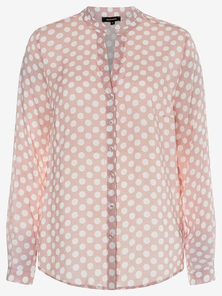 More & More Bluzka w kolorze jasnoróżowo-białym rozmiar: 34. Różowe bluzki More & More, bez wzorów, z wiskozy, bez kołnierzyka, bez ramiączek. Za 79,21 zł.