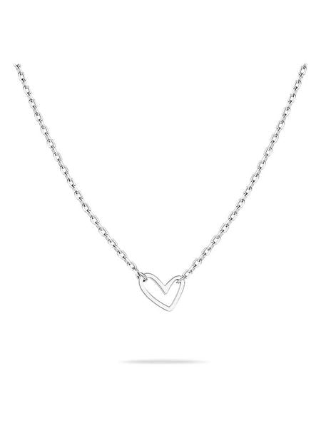 Tamaris Naszyjnik z elementem ozdobnym - dł. 45 cm rozmiar: onesize. Szare naszyjniki Tamaris, ze stali. Za 165,71 zł.