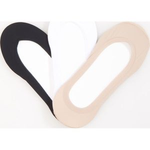 Skarpetki balerinki 3 pack - Biały. Kapcie marki Reserved. Za 24,99 zł.