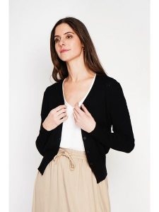 Le Jardin du Lin Kardigan w kolorze czarnym rozmiar: 42. Czarne kardigany Le jardin du lin. Za 130,99 zł.