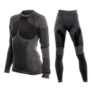 Komplet damskiej bielizny termoaktywnej Blizzard W2W Essential. Szare komplety bielizny BLIZZARD, bez wzorów. W wyprzedaży za 239,90 zł.