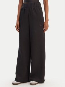 Adidas Spodnie dresowe Off Placed 3-Stripes JX2733 Czarny Wide Leg. Czarne spodnie dresowe ADIDAS, s, bez wzorów, z dresówki. Za 299,99 zł.