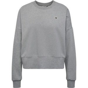 Bluza damska Hummel Bee. Szare bluzy Hummel, bez wzorów, bez kaptura. Za 236,50 zł.