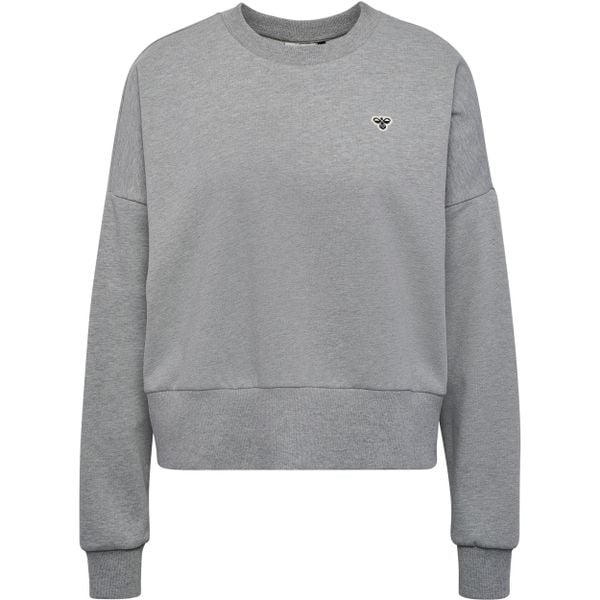 Bluza damska Hummel Bee. Szare bluzy Hummel, bez wzorów, bez kaptura. Za 236,50 zł.