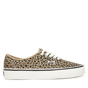 Tenisówki Vans. Brązowe trampki Vans, bez wzorów, bez zapięcia. Za 339,99 zł.