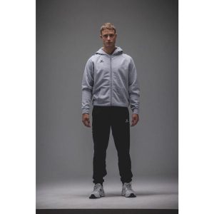 Kurtka z kapturem Erima Cmpt Wings Szara Junior. Czarne kurtki Erima, bez wzorów, z materiału, z kapturem. Za 329,99 zł.