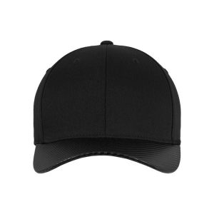 Czapka Flexfit carbon. Czarne czapki FLEXFIT, bez wzorów, sportowe. Za 89,55 zł.