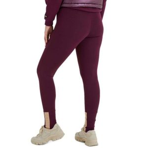 Legginsy sportowe damskie Ellesse Natura. Fioletowe legginsy Ellesse, bez wzorów, z elastanu. Za 123,00 zł.