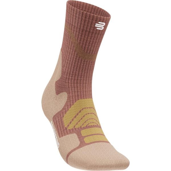 Skarpetki uciskowe do połowy łydki dla kobiet Bauerfeind Sports. Brązowe skarpetki BAUERFEIND, bez wzorów. Za 185,00 zł.