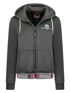 Maison Montaigne Bluza "Gertrumai" w kolorze antracytowym rozmiar: XXL. Czarne bluzy Maison Montaigne, xxl, bez wzorów, bez kaptura. Za 117,45 zł.